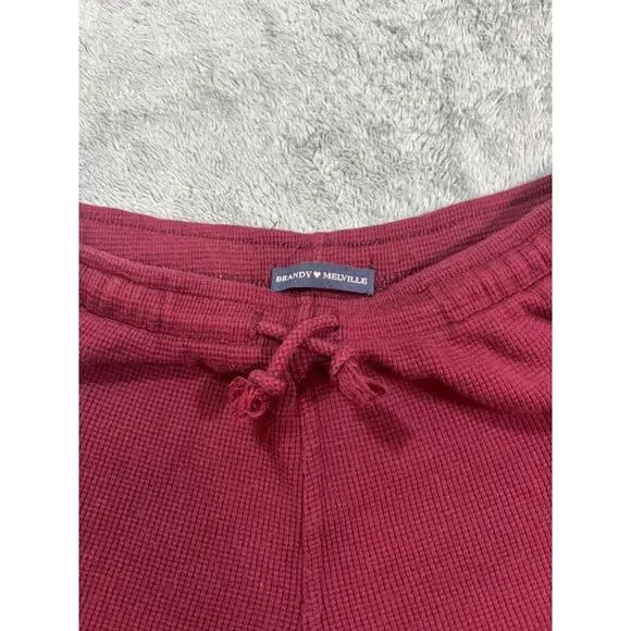 Brandy Melville Red Shorts Size US (S) Small Great Soft Cotton Material - Picture 2 of 7